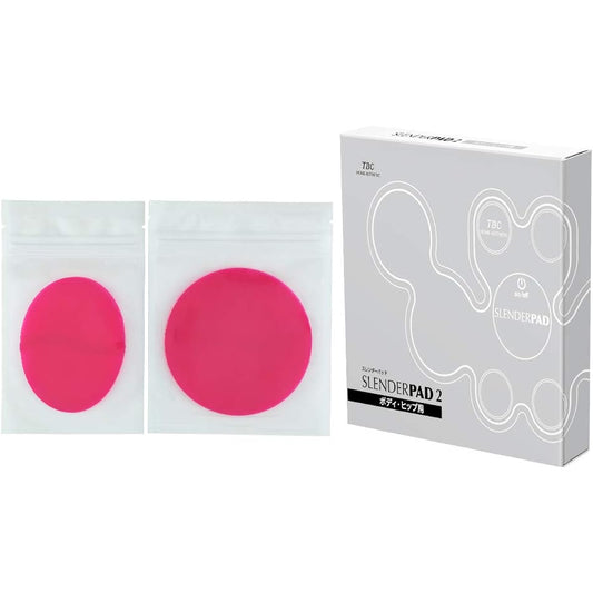 TBC Esthetic TBC Slender Pad 2 (For Body/Body/Hip) Dedicated Gel Pad [Replacement] 4 Gel Pads (Oval), 4 Gel Pads (Round)