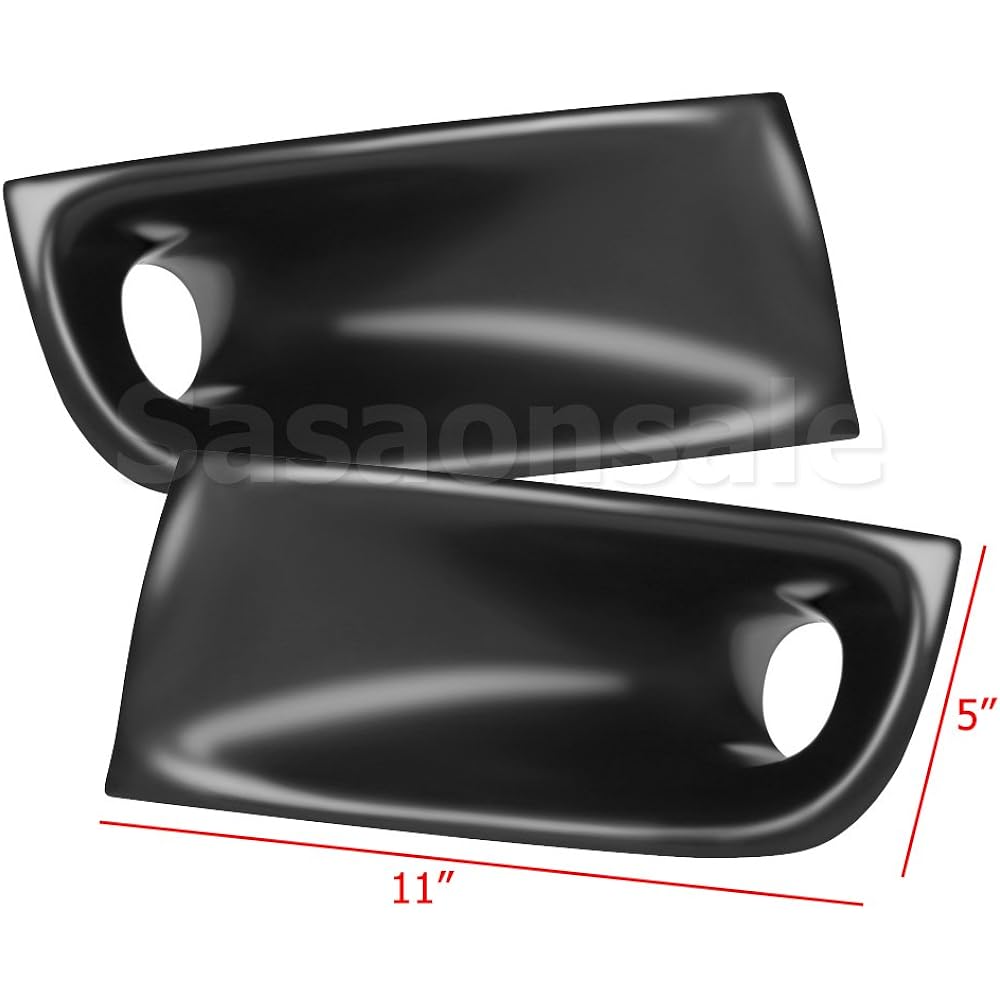 GT -SPEED -JS Style PU Front Bumper Caliper Effects (A Pair) -1992-1995 type Honda Civic Coupe Hatchback 2 Doors/3 Doors