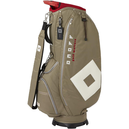 2022 Model GLOBERIDE ONOFF Type 9 Caddy Bag Ladies Men Ladies Unisex OB3622 55 Clay Beige