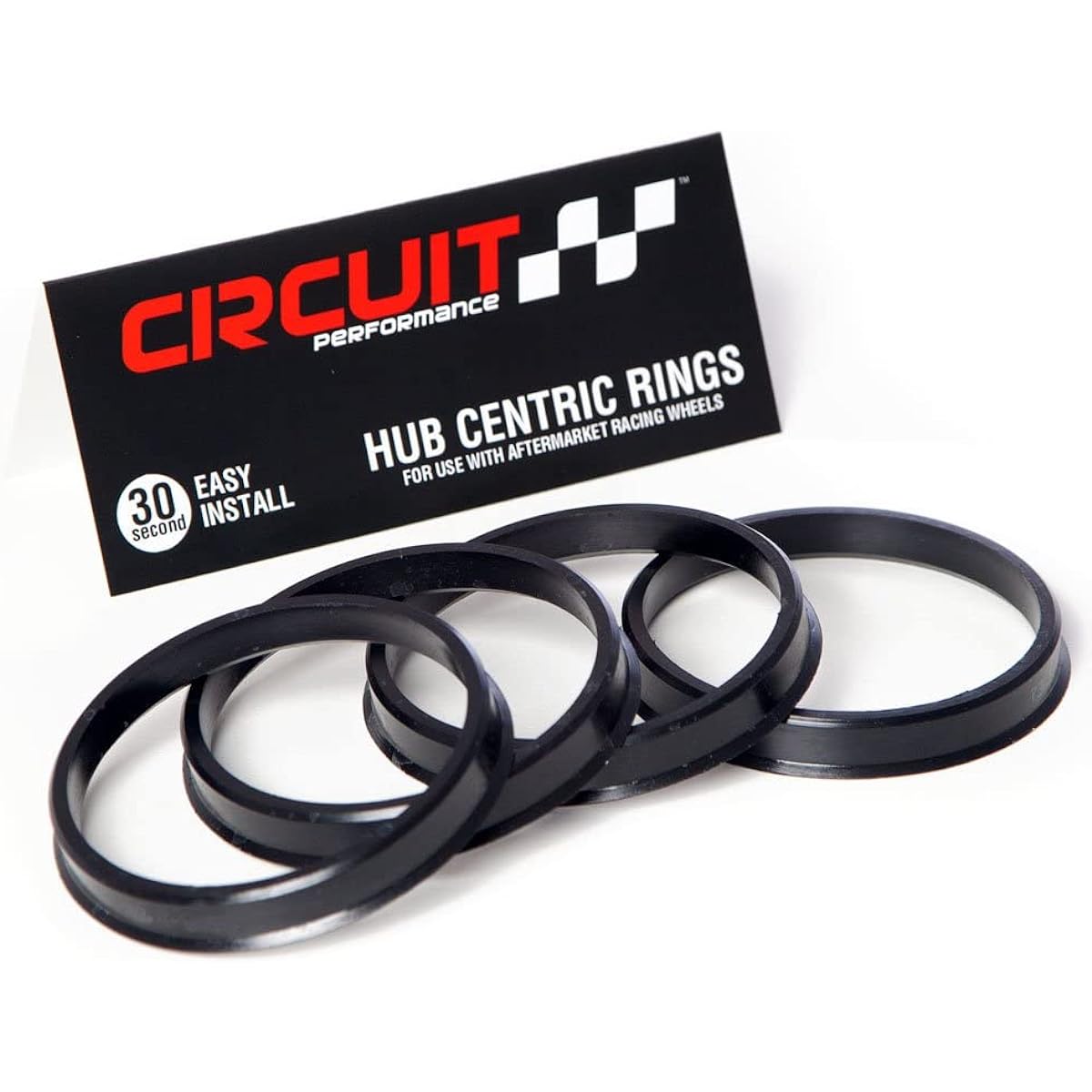 Circuit performance hub centric ring (4 packs) -66.1 ~ 56.1 Black Nylon Hubling -Subaru, 88-05 Honda Civic Acura Integra 56.1mm Carhab 66.1mm Center Boa is used