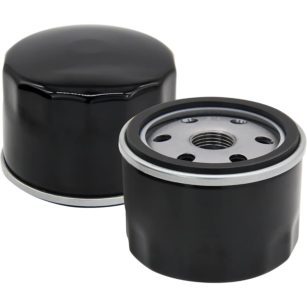 Brlyeeanze 49065-0721 49065-7007 Oil Filter Replacement Parts Kawasaki FB460V FC420V FC540V FD501D FD590V FR651V FR691V FR730V FX481V Engine John Deere AM125424 for GY20 577 - (2 pieces)