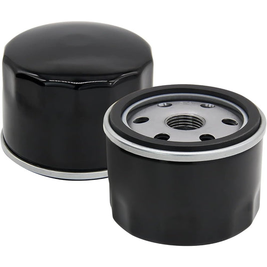 Brlyeeanze AM125424 Oil Filter Compatible with Kawasaki 49065-7007 D100 D105 John Deere GY20577 Briggs & Stratton 492932 492932S 696854 GY20577 SST15 L1000 LX17 Lawn Tractor 3 (2 Pieces)