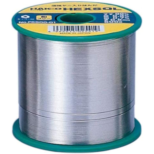 HAKKO lead-free solder roll 500g diameter 0.6mm FS500-01