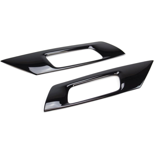 SecondStage Alphard Vellfire 30 Series Front Door Bezel Panel Piano Black/T309BLK