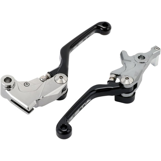 Dirt Freak ZETA Pivot Lever Set CP 3 Finger KLX250, KLX230/R, KLX125, D-TRACKER X, D-TRACKER125, VERSYS-X250/300...etc Black ZE44-6011