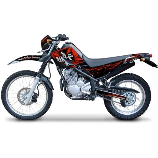 MDF Graphic Kit Tank Set Bloody Model Red SEROW(05-) MSER05-C-RD-TK