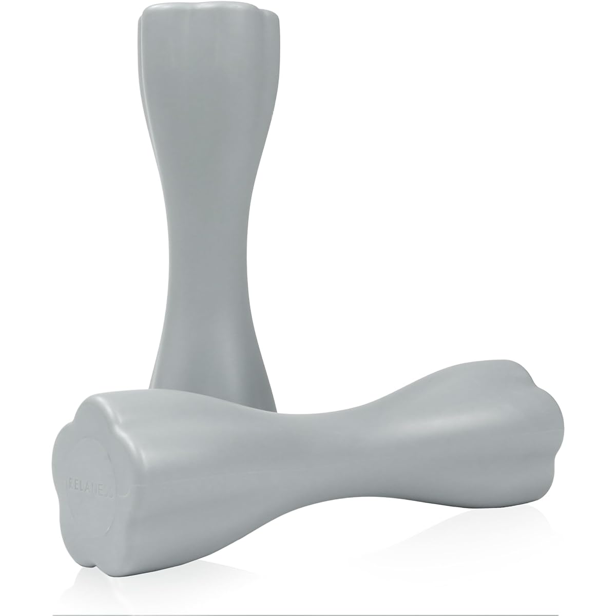 RELANESS CurvyBar 1/2/3/4/5kg Set of 2 artistic dumbbells that can be displayed [BloomShape that matches your interior/can also be used in the bath] Muscle training iron array soft coating