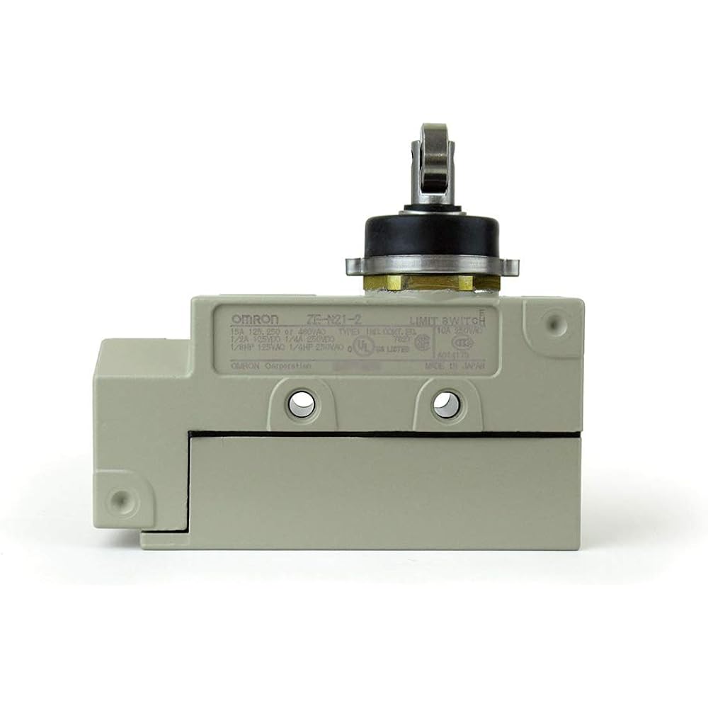 omron General Purpose Enclosed Switch Sealed Type Side Mounted Seal Cross Roller Plunger Type for AC (ZE-N21-2)