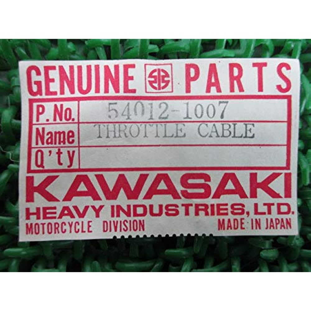 KLR250 Throttle Cable Kawasaki Genuine New Motorcycle Parts 21916931