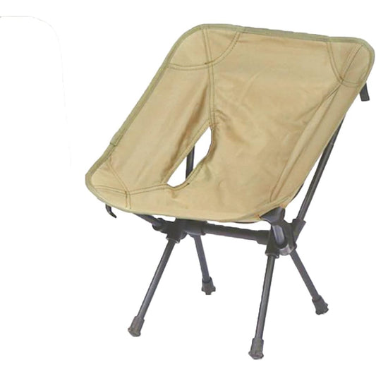 Outdoor Chair Camping Chair Lightweight Folding Chair Outdoor Chair Compact Low Chair Stylish Camping Chair Portable Chair Fitted Chair Low Type Camping Chair Khaki