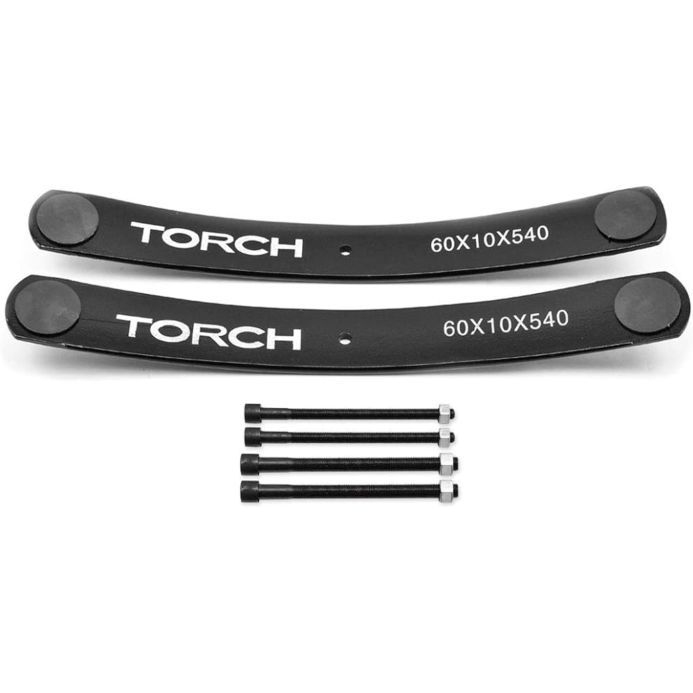 TORCH 1.5 inch-2 inch rear Add a Leaf lift kit 8.5 inch square U bolt 1995-2021 type Toyota Takoma 2WD 4WD TRD SR5