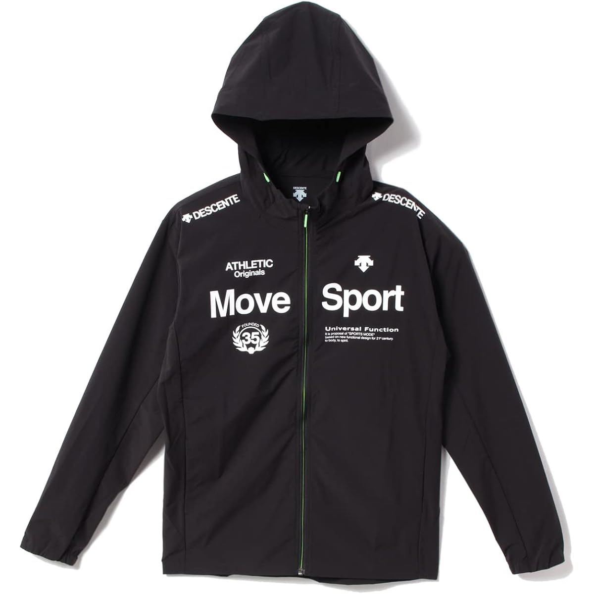 [DESCENTE] Warm-up Jacket Training Hooded Jacket Water Repellent Lightweight Stretch UV Protection UPF50+MOVESPORT Men's