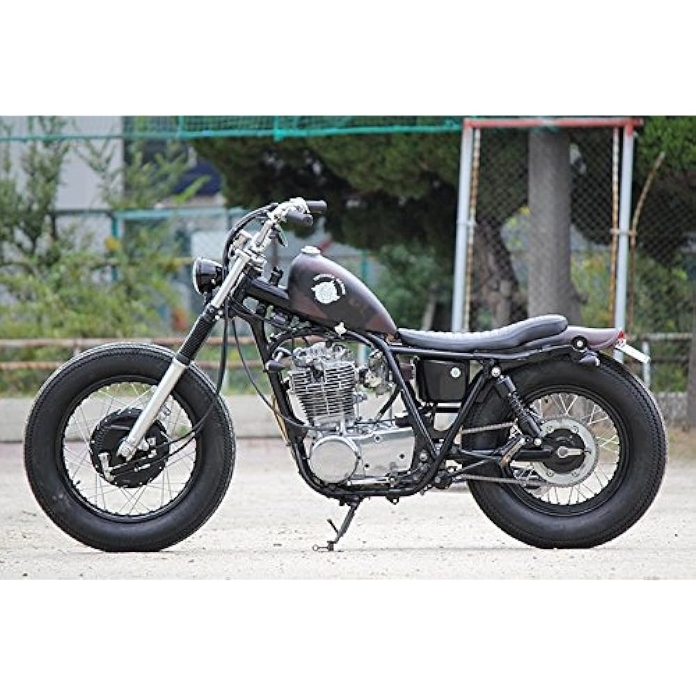 GOODS Round Bob Fender Kit Tail Lamp: Red for SR400/500 G6-00023-02