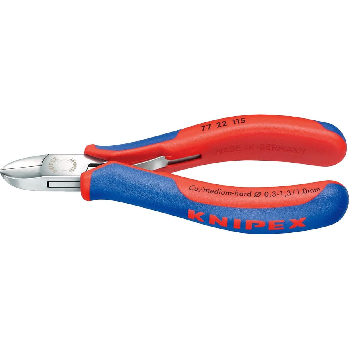 KNIPEX 7722-115 Electronics nipper (SB) 7722-115