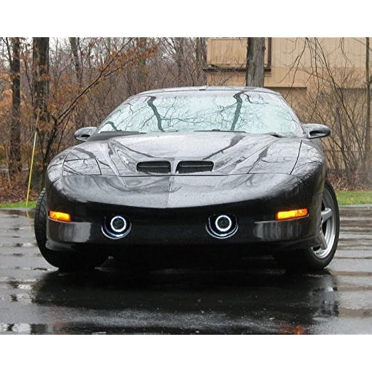 White LED Hello Fog Landrite. 1993-2002 Compatible with Pontiac Transam.