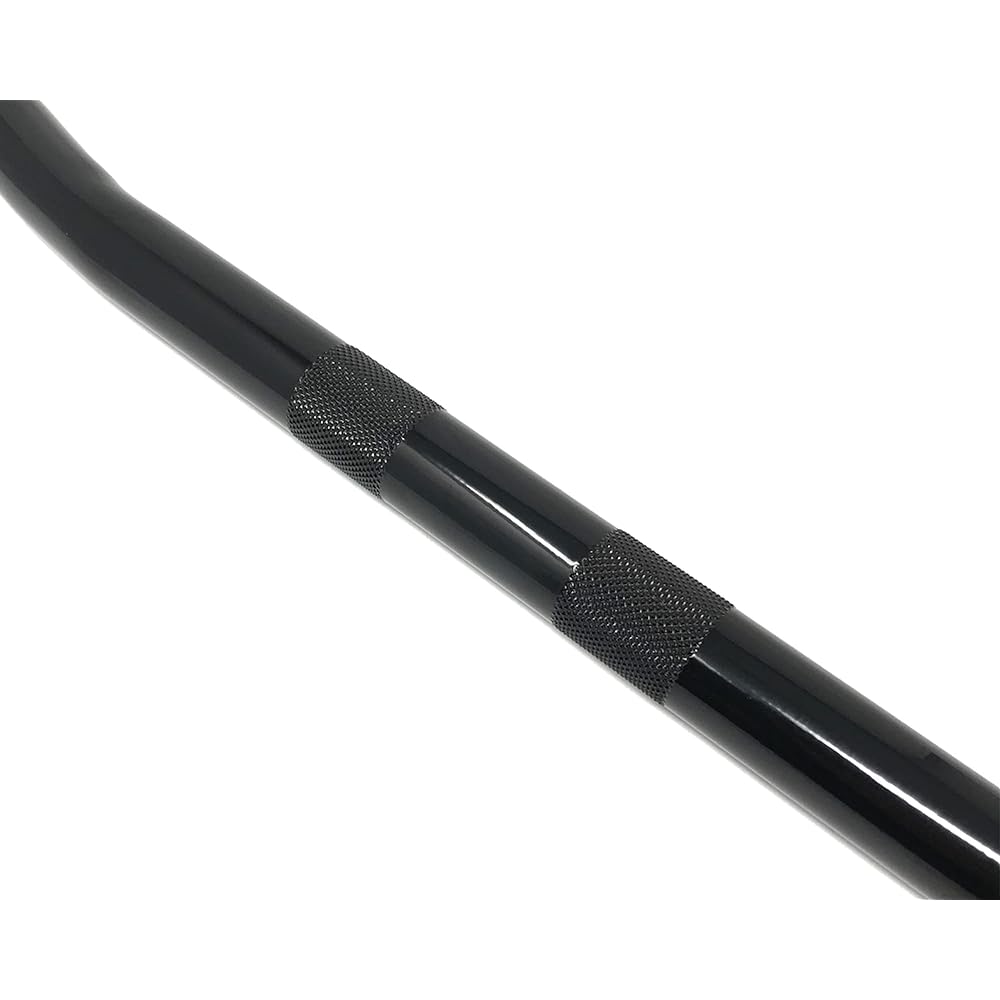 Motorcycle Drug Bar Handle Bar Steel 1 inch Black Bover Muscle Muscle Bike