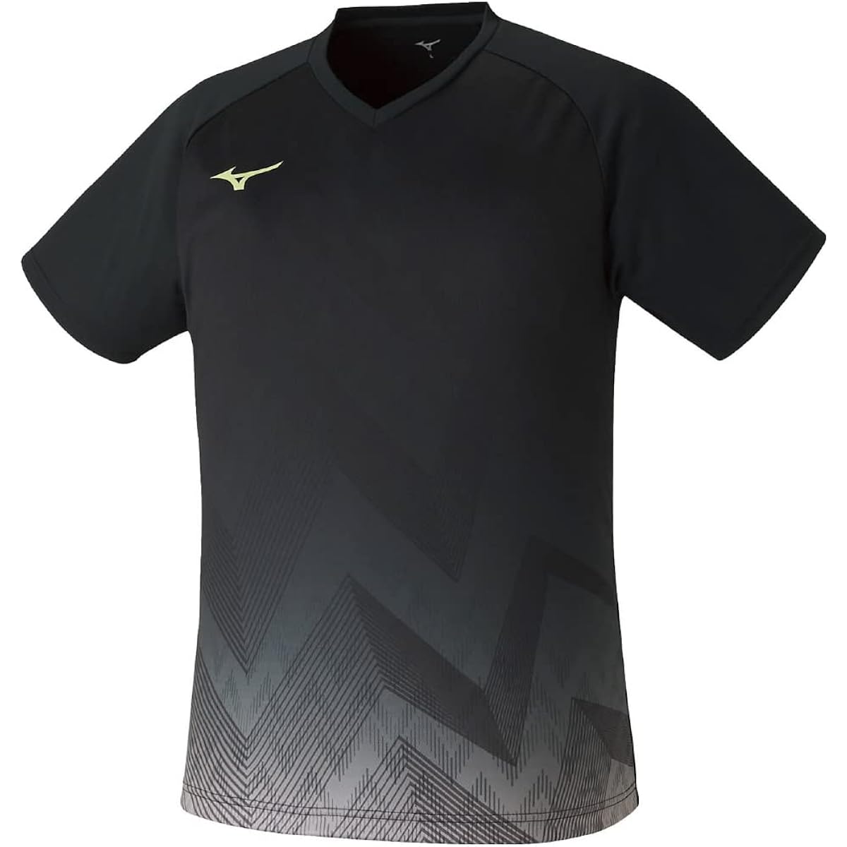 [Mizuno] Table Tennis Wear Game Shirt V-Neck Sweat Absorbent Quick Drying Dynamotion Fit JTTA Officially Approved 82JA2001