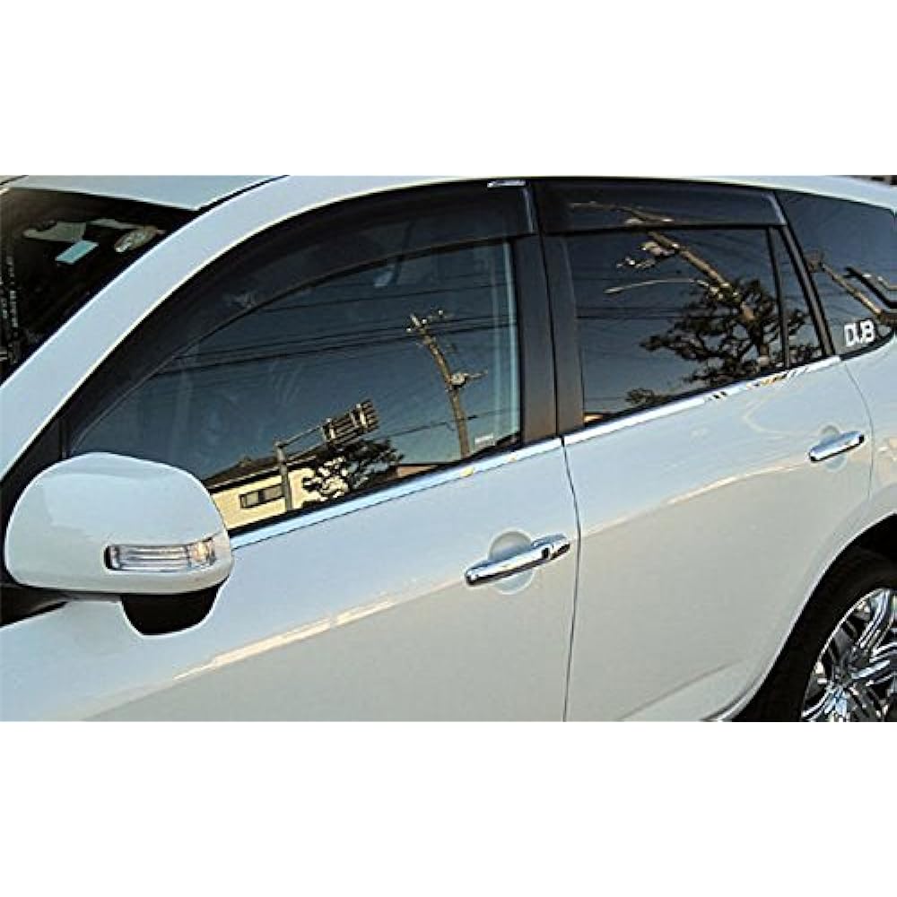 BRIGHTZ Vanguard ACA GSA 30 Series Super Mirror Chrome Plated Stainless Steel Window Mall 4PC [WIN-SIL-039] Vanguard 3350