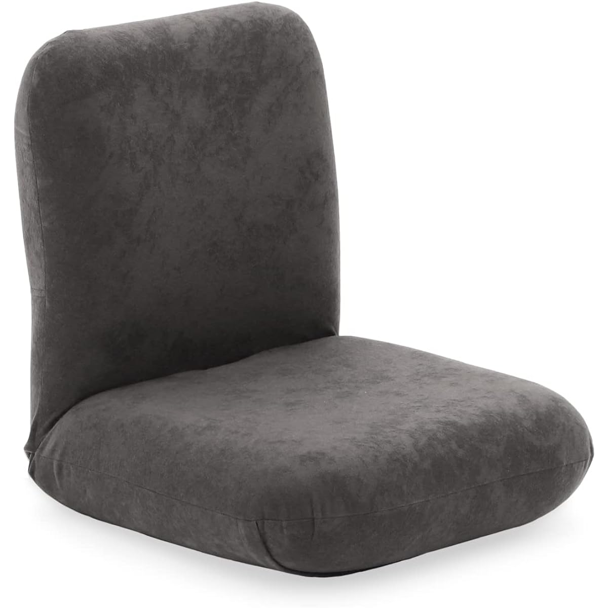 Industry-Academia Collaboration Cross-legged Chair 2 (Gray) 41 Levels Reclining Made in Japan Compact Back Pain Prevention