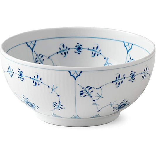 [Regular Imported Product] Royal Copenhagen Blue Fluted Plain Bowl 18cm Wedding Gift Present 1017190