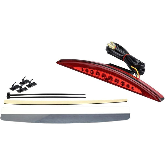 Kijima Motorcycle Bike Parts LED Slim Tail Lamp Kit (Red Lens) FXBR('18) HD-01400