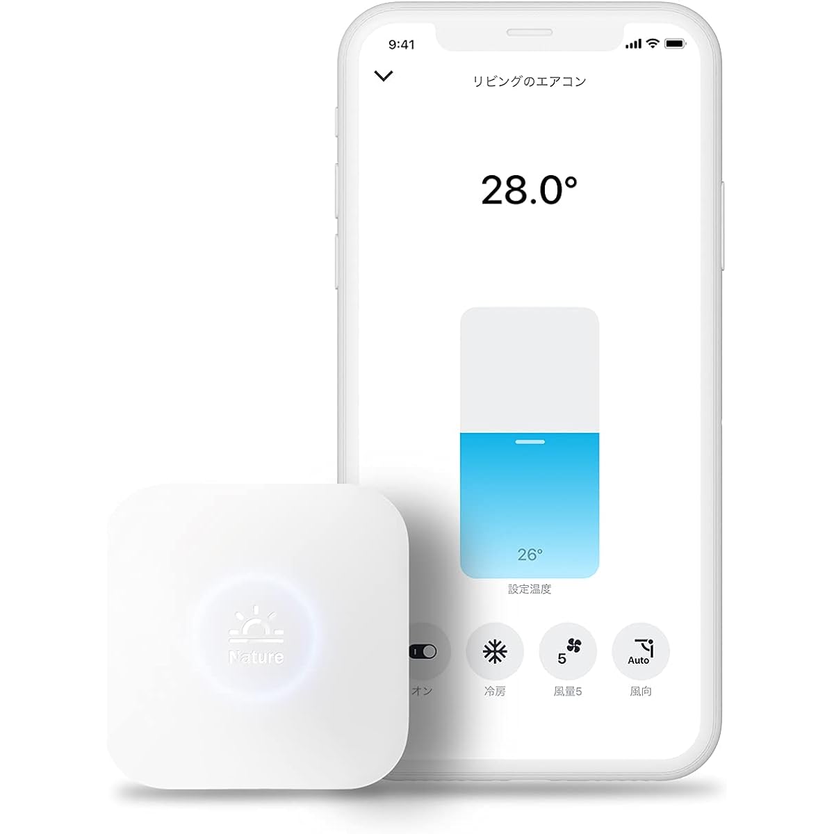 Nature Smart Remote Control Nature Remo mini Nature Remo Mini Remo-2W1 Compatible with Alexa/Google Home/Siri