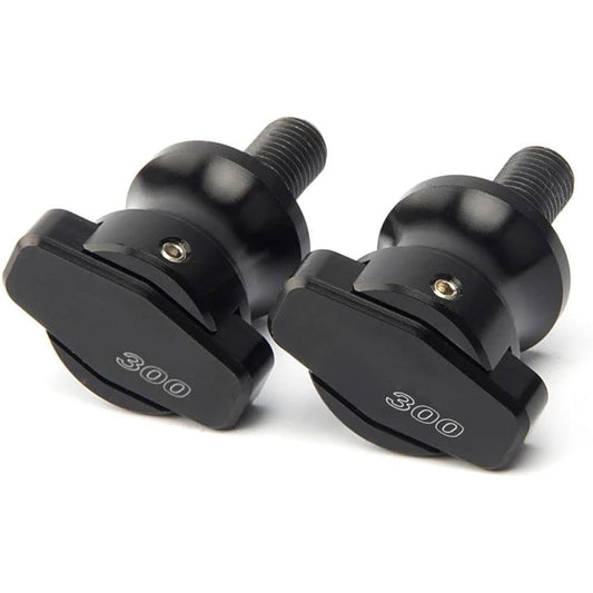 Motorcycle Swing Arm Spool 10mm Motorcycle Swing Arm Spool Slider For NINJA300 Ninja300 Ninja 300 (Color: Black)