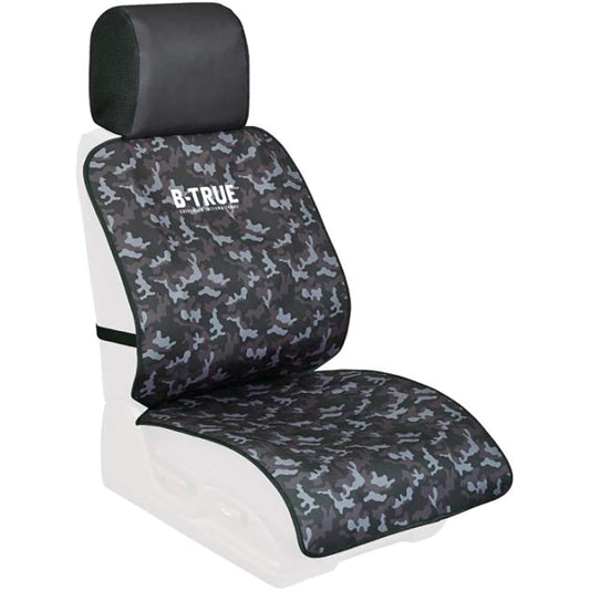 EVERGREEN B-TRUE Toughness Seat Cover Black Camo