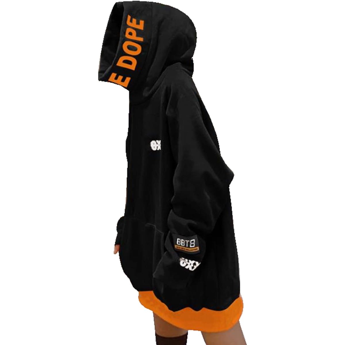 [BSCOOL] Women's Hoodie, Long Sleeve, Sweatshirt Hoodie, Hooded, Pullover Top, Korean Fashion, Harajuku Outerwear, Yellow