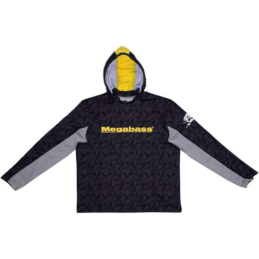 Megabass GAME HOODIE BLACK (L)