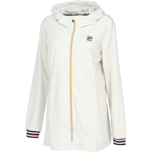 [Fila Tennis] Tennis Jacket, Water Absorbent, Quick Drying, UV Long Parka Jacket, VL2610 Women's