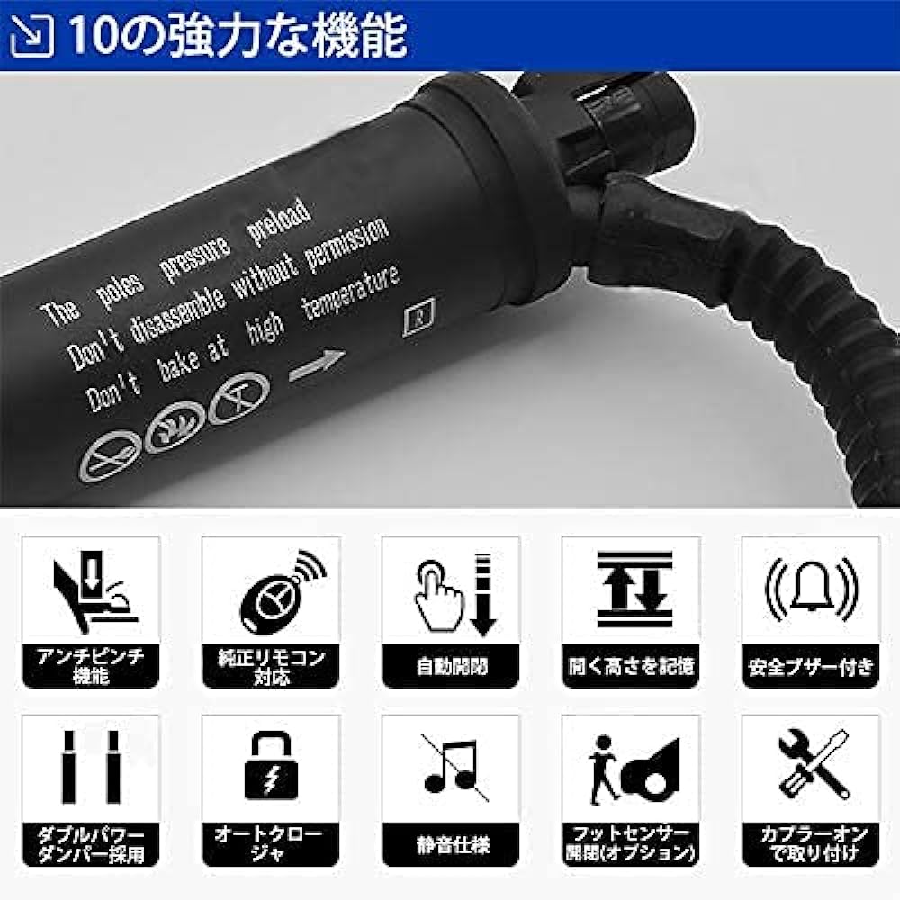 LinksAuto Electric Power Back Door Nissan Serena C27 Power Rear Gate Automatic Open/Close Remote Control LinksAuto Nissan Serena 2016~ C27 Electric Power Back Door Kit