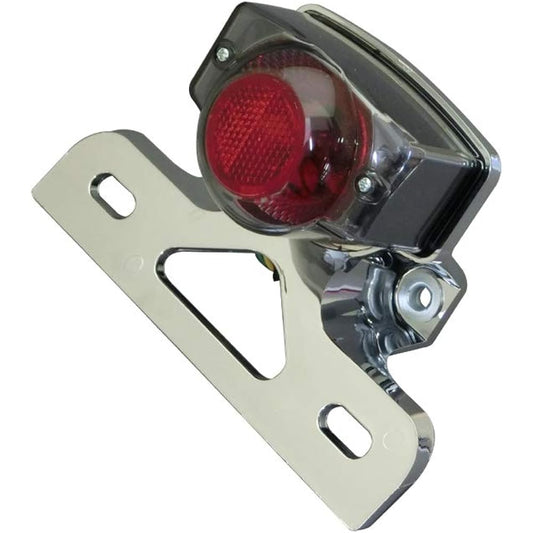 POSH Tail Lamp Euro Type Plated Stay/Smoke Lens 12V Monkey Gorilla 272438