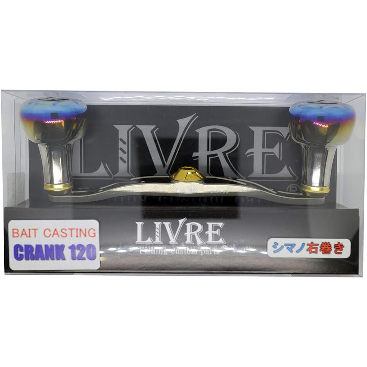 LIVRE Reel 2654 Full Comp Crank 120 EF30 Right Shimano TIG