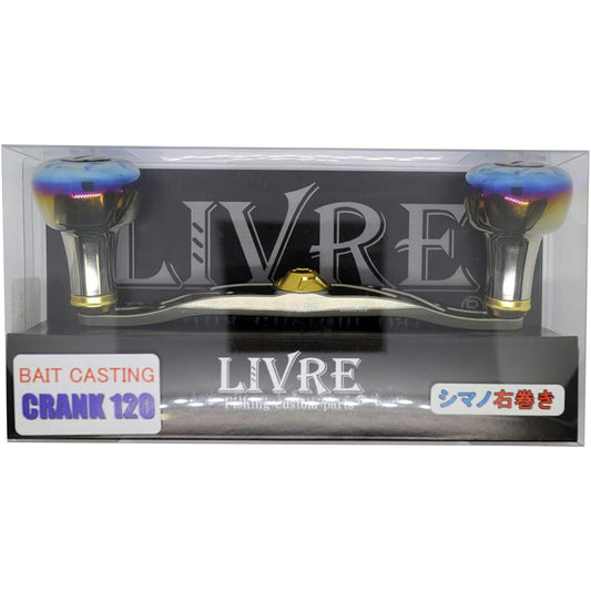 LIVRE Reel 2654 Full Comp Crank 120 EF30 Right Shimano TIG