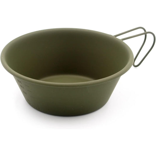 [Made in Tsubame Sanjo] Village Blacksmith 18-8 Stainless Steel Olive Green Sierra Cup 330ml MK-5687