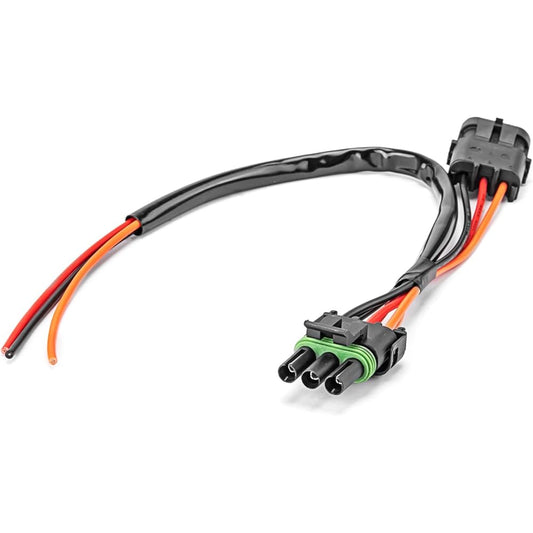 WeiSen X3 Tail Light Seat Auxiliary Power Plug License Plate Whip Rear Chase Light Harness 2017-2023 Can-Am Maverick X3 MAX Turbo