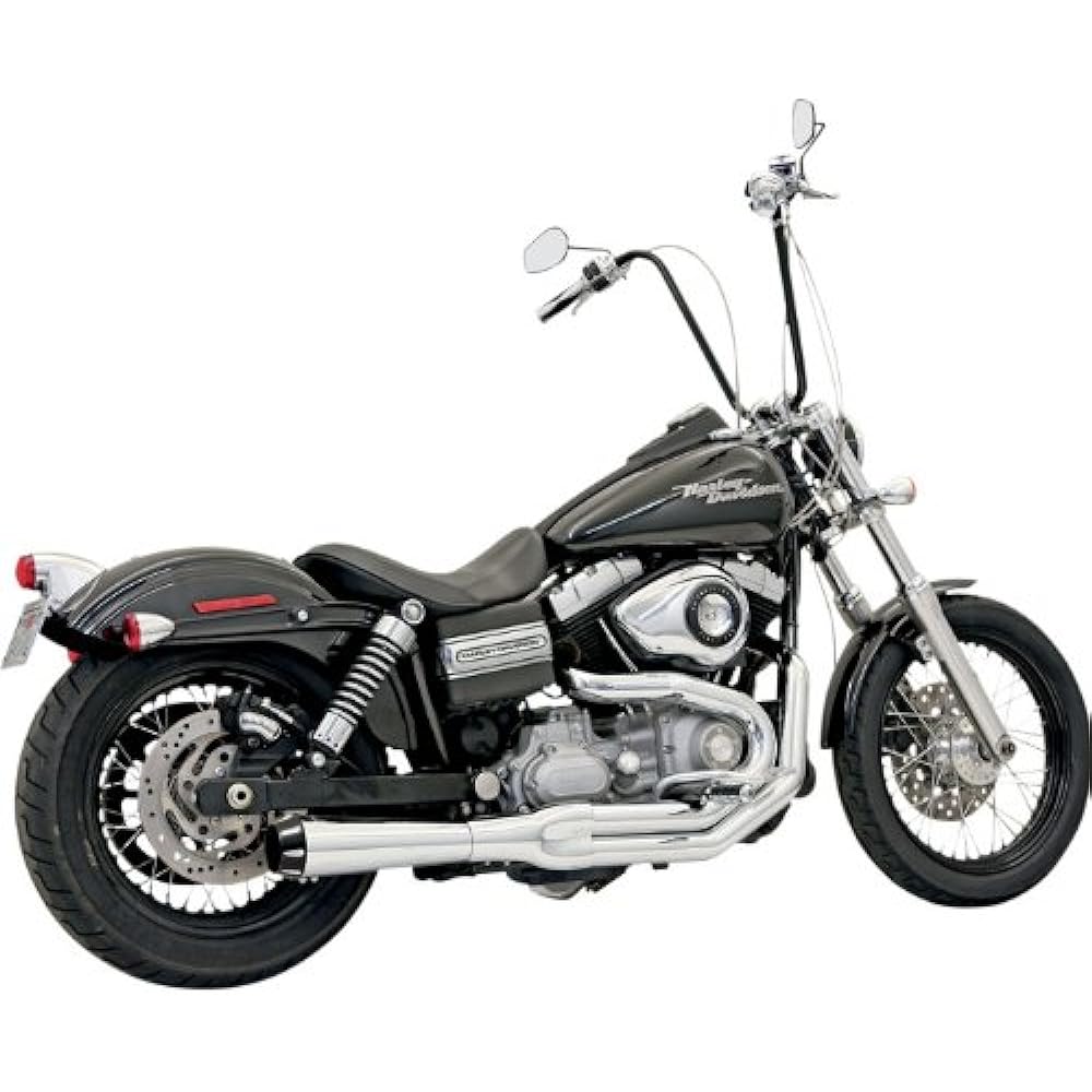 Bassani Full Exhaust for Harley ROAD RAGE II Mega Power System 2-into-1 Chrome Touring Family (95-14) Replacement Baffle HARLEY-DAVIDSON P-1861-0764
