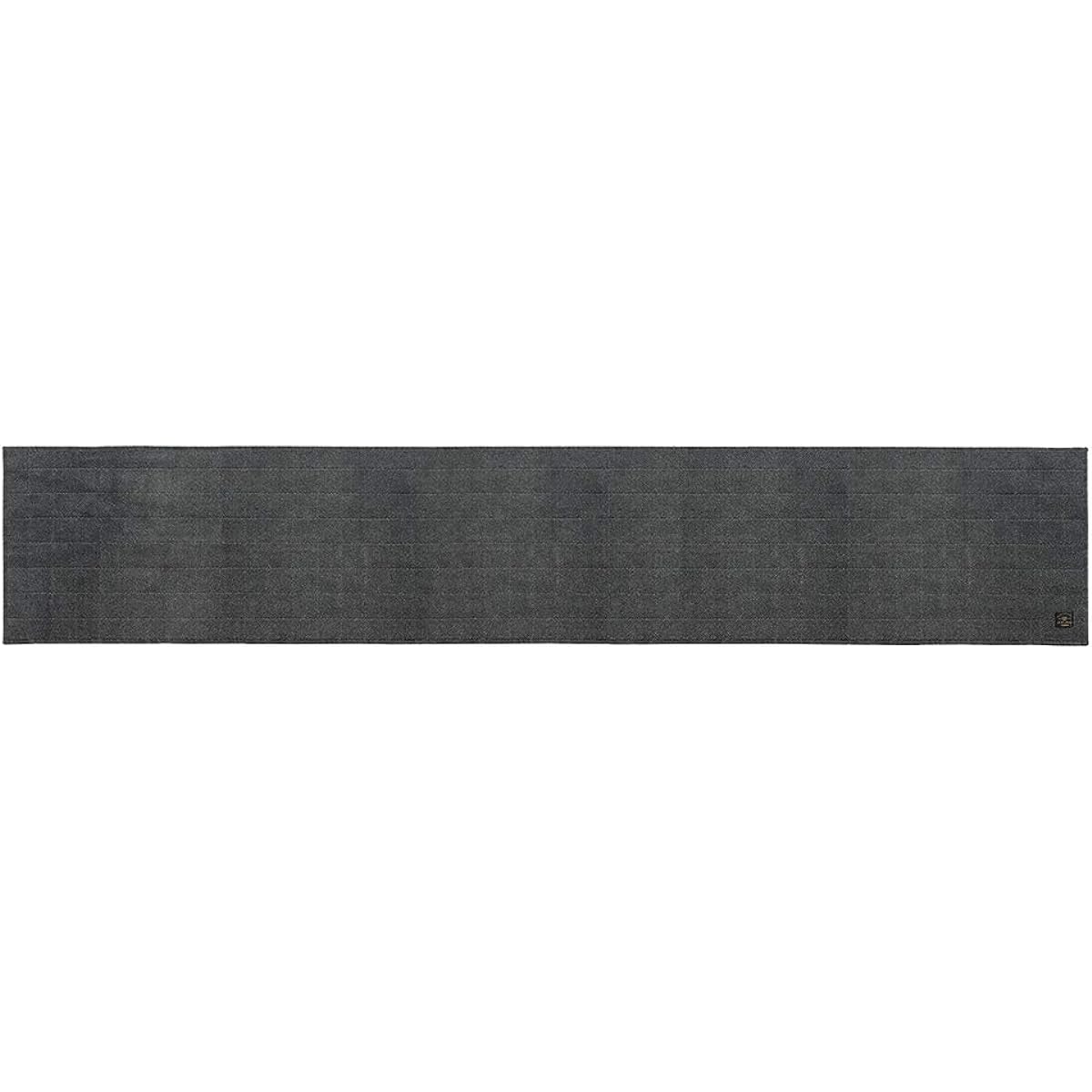 Senko B.B.collection Herringbone 3 Kitchen Mat Approx. 50 x 270cm Gray Antibacterial Odor Resistant Thin Compatible with Floor Heating Made in Japan 37376
