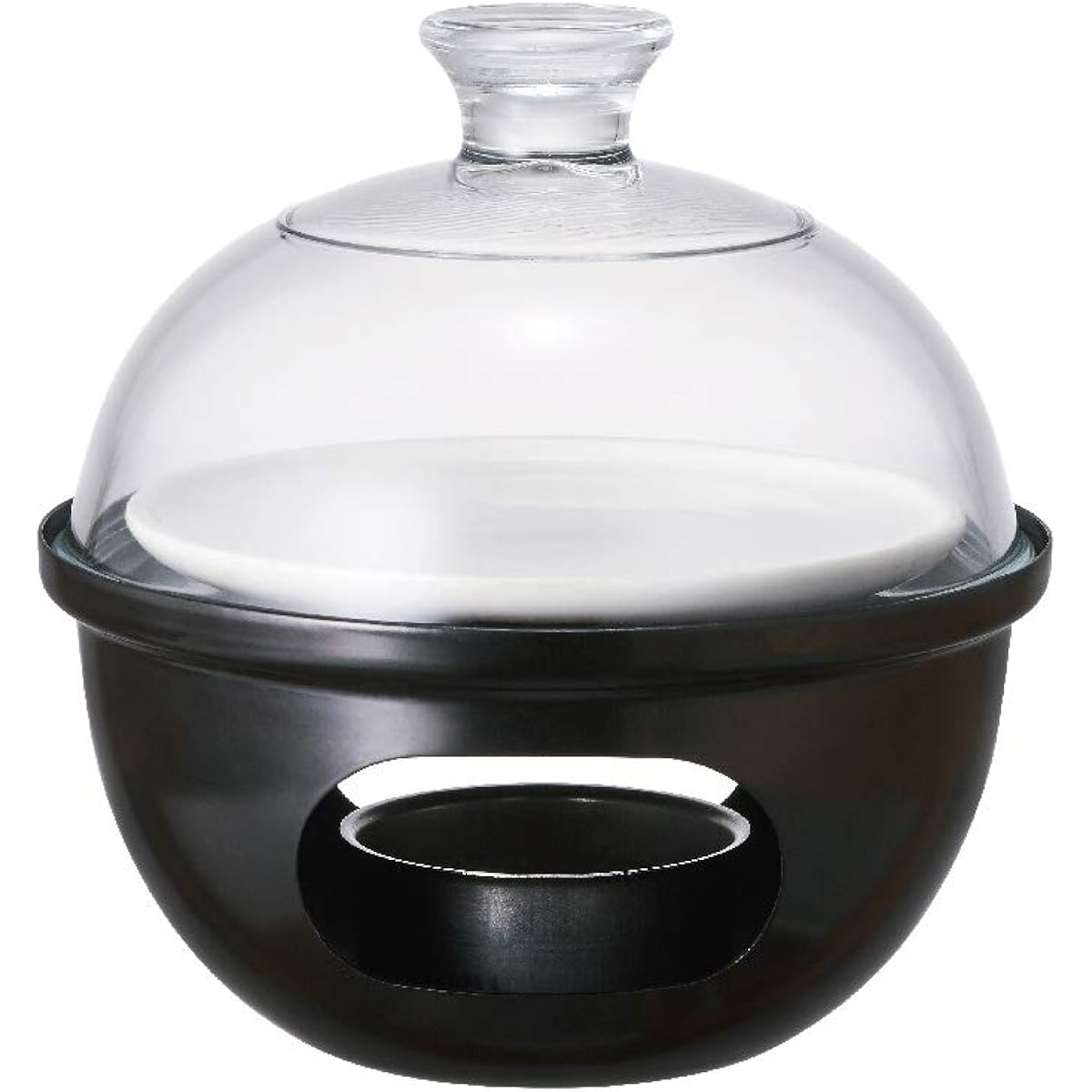 Doshisha Cooker Black Diameter 12cm LivE Mokumoku Quick Smoker S LCQS-S-02