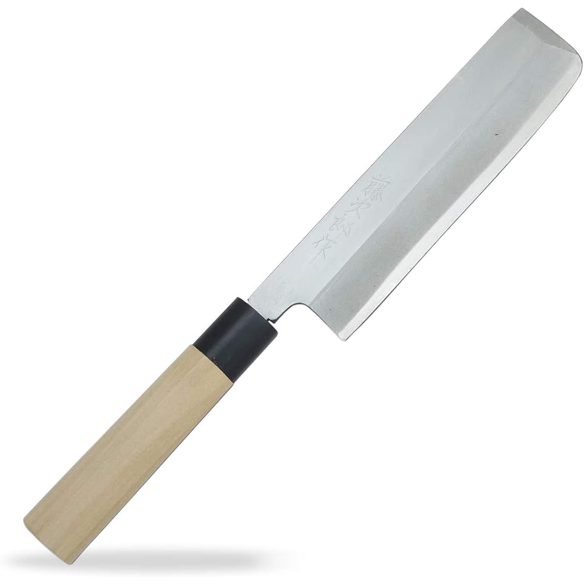 Tojiro Square Thin Blade 210mm Made in Japan Shirogami Steel Single Edge Kanto Style Japanese Knife for Vegetable Cooking such as Peeling Katsura, Julienne, and Chopping Shirogami Steel Resin Katsura Handle F-935