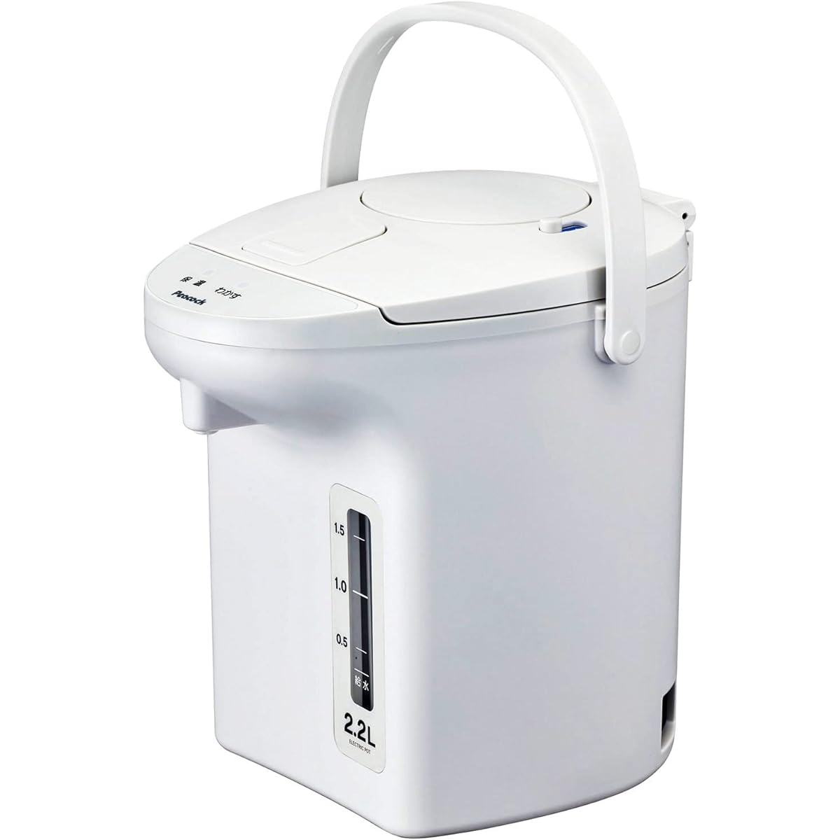 [Pursuing ease of use for anyone] Peacock electric pot 2.2 liters WEB limited model White WVP-22 WA/safety function Easy to clean pot thermal pot kettle electric thermal air pot small 2.2 liters