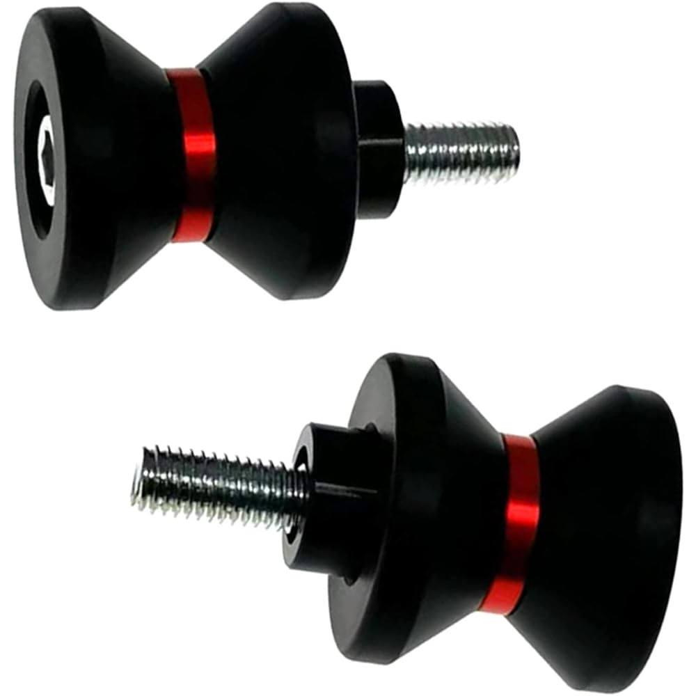 Stand Screw Slider Suitable for Kawasaki NINJA300R 250R 400R 650R H2R ER6N ER6F ER-5 GPZ900R ZXR400 Motorcycle Rear Rocker Arm Spool Slider Bracket Screw (Color: Red)