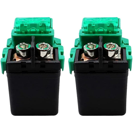 Starter Relay Cell Relay 2pc Motorcycle Starter Solenoid Relay for Honda GL1500 F6C Valkyrie Goldwing GL1200 FX650 FMX650 FJS400 FJS600 Silverwing FSC600