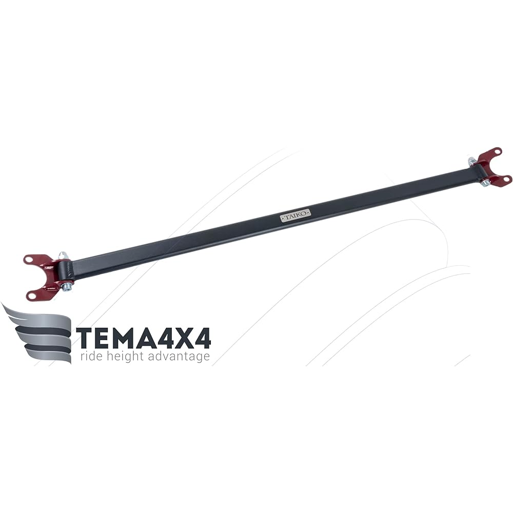 Compatible with TEMA4X4 TAIKO Rear Tower Stratt Bar Blace BMW 3 Series E46 1998-2006