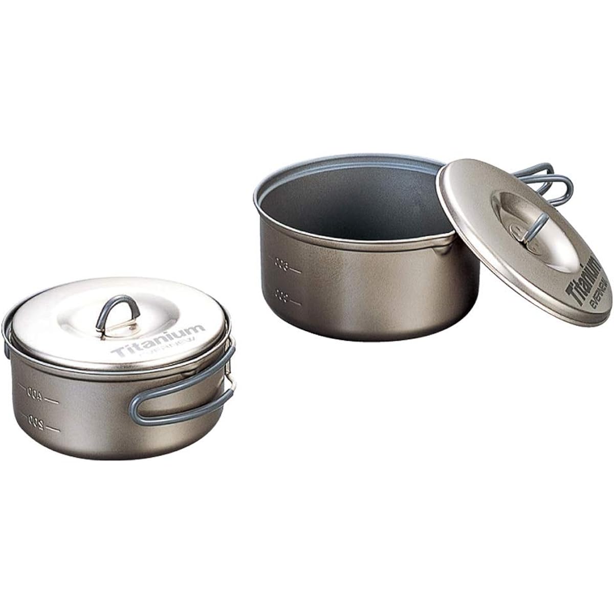 EVERNEW Titanium Cooker Set S Ceramic ECA411