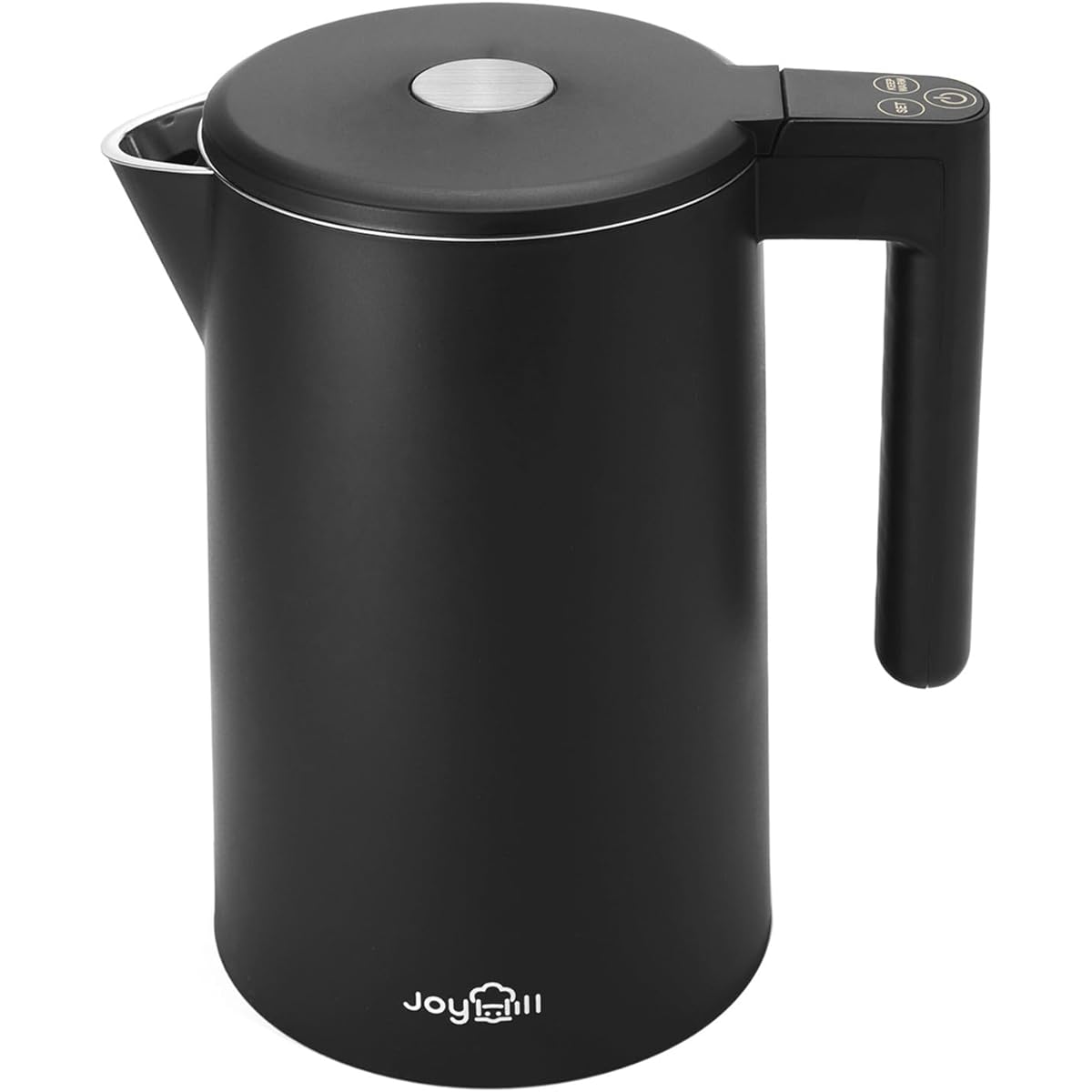 JOYHILL Electric Kettle, 6 Step Temperature Adjustment, 12 Hours of Warm Function, Digital Display, 1.7L, Automatic Power Off, Dry Cooking Prevention, Double Structure, Burn Prevention, STRIX Temperature Controller, 1000W High Power, Electric Pot, Tea Ke