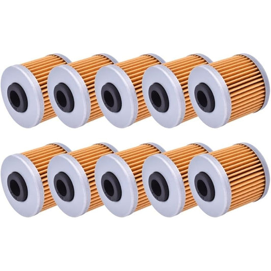 Motorcycle Oil Filter Kymco Scooter 125 300i K-XCT ie 125 125i 150 200i 300i 350i Downtown People GT ie 2009-2015 16 17 (Color : 5pcs Red)