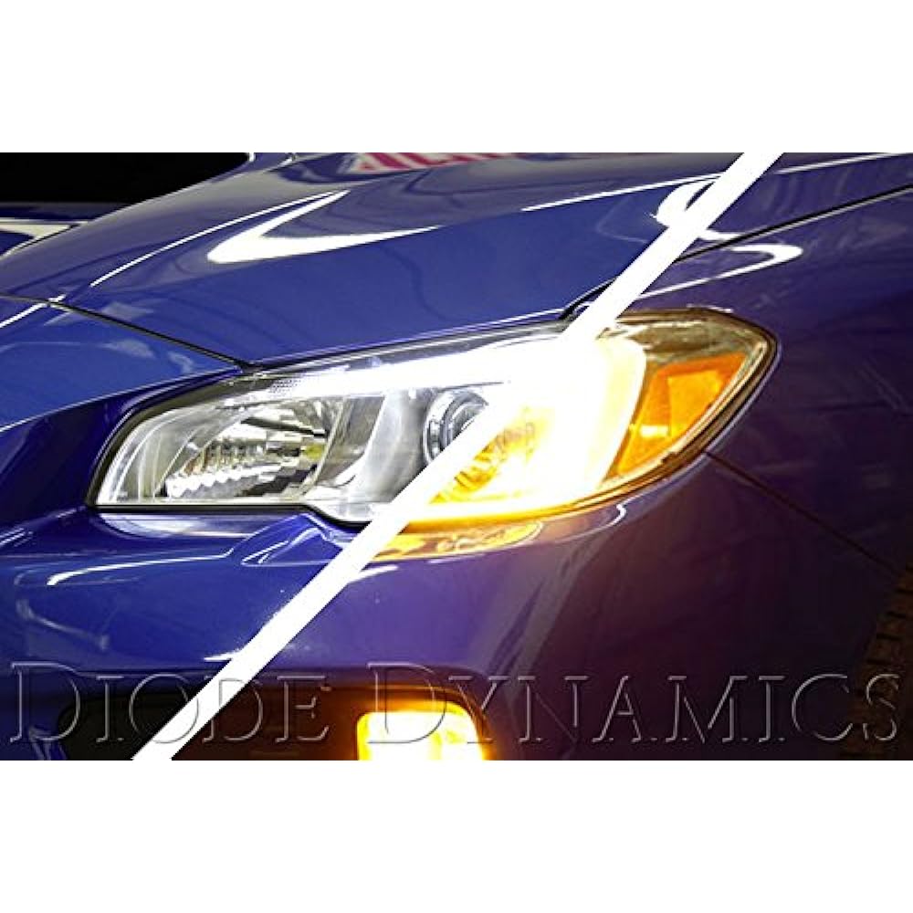 Diode Dynamix Switch Back White+Signal C-Light DRL LED Halesubaru WRX/STI 2015-2021 Headlight (USDM) compatible