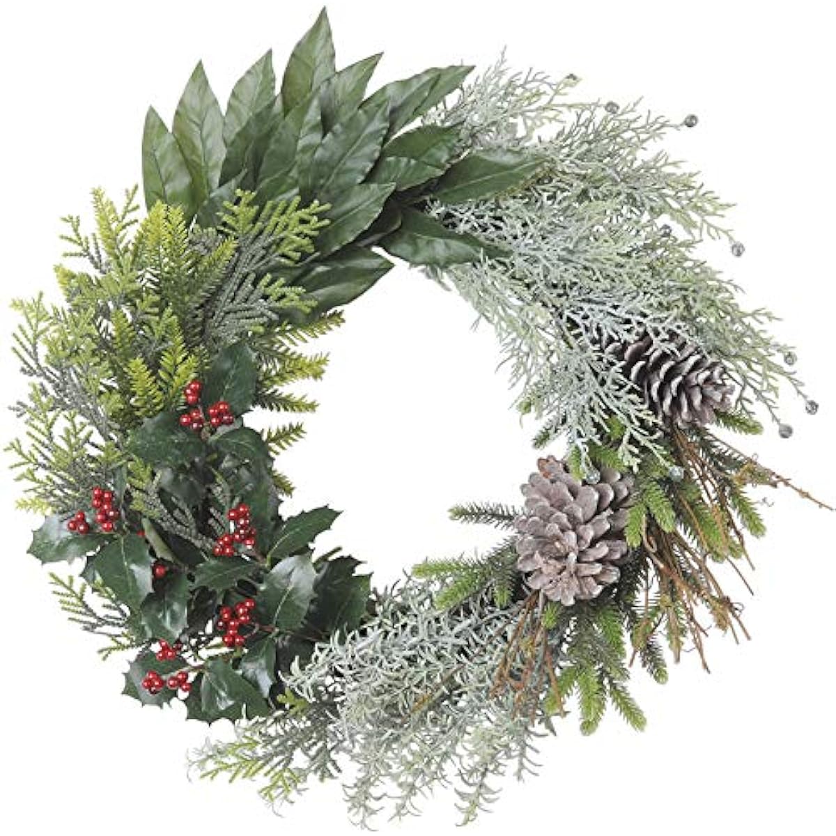 ASCA Mixed Wreath Green Diameter 60cm AX69255